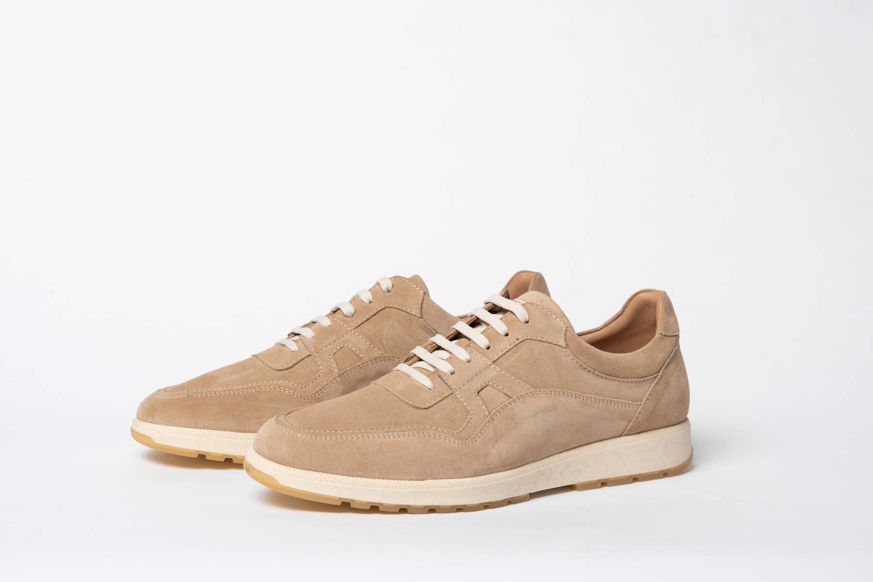 Carlos Santos Sneakers In Desert Suede