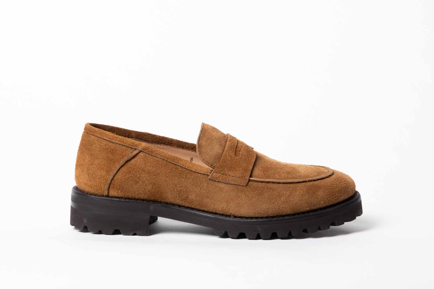 Carlos Santos 1337 Loafers In Brown Suede