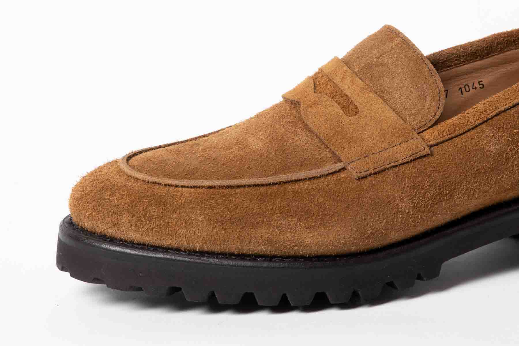 Carlos Santos 1337 Loafers In Brown Suede