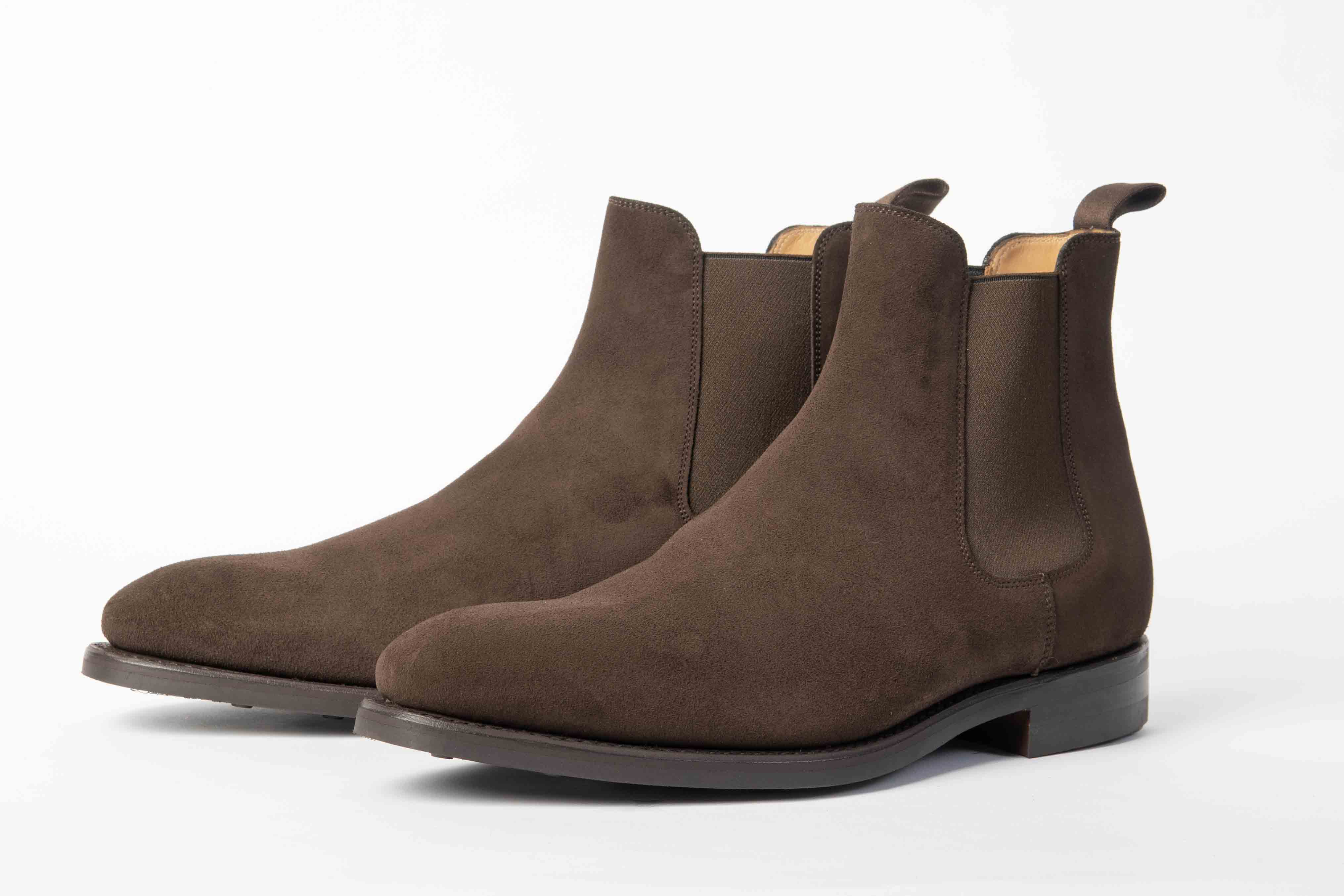 Welted fashion chelsea boots