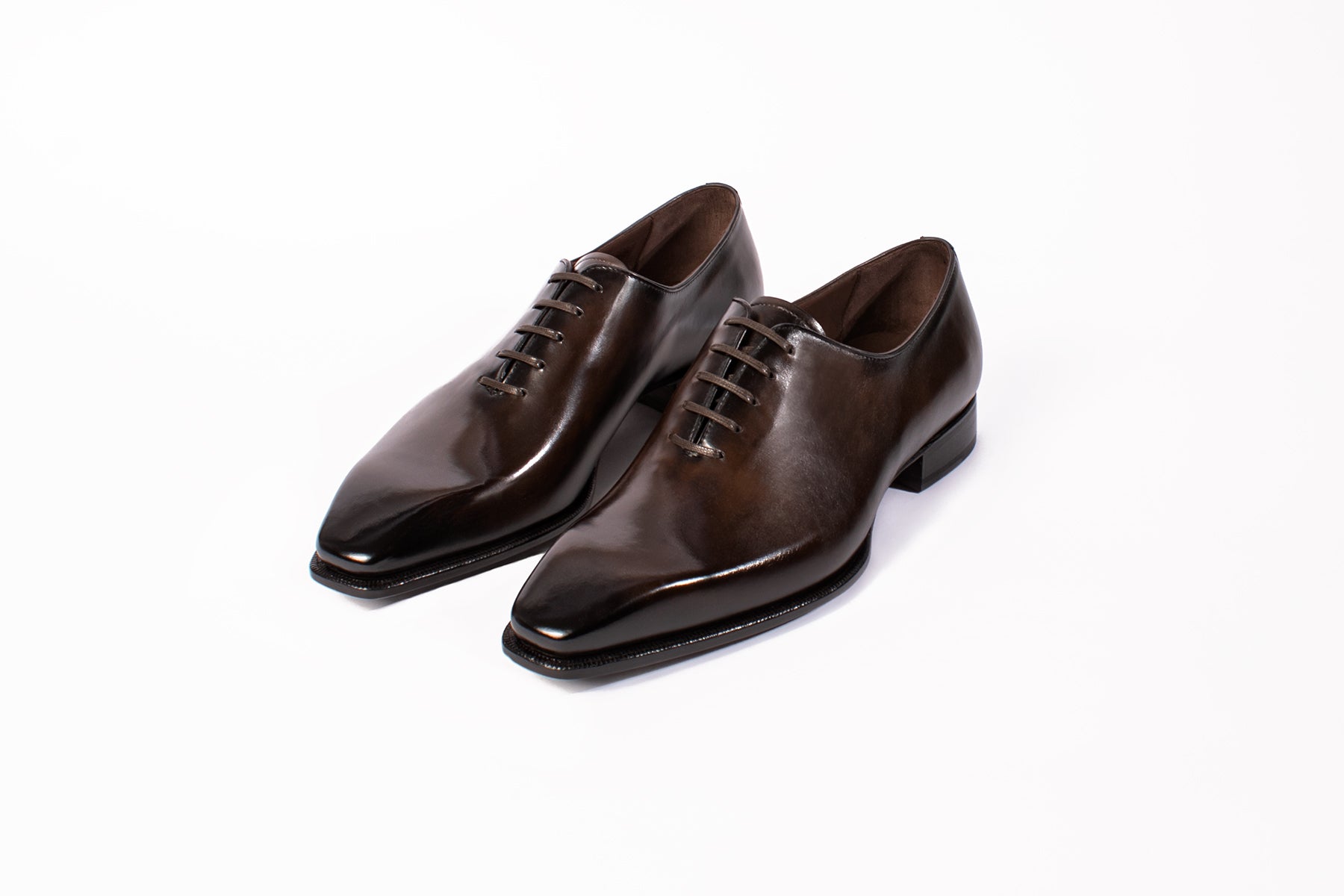 Carlos Santos 6903 Handcrafted Wholecut Oxford In Coimbra Patina