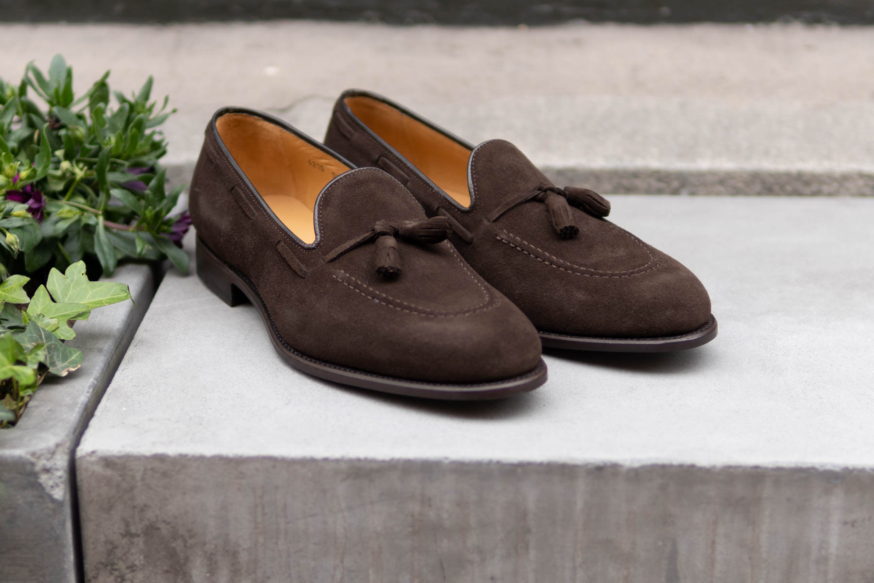 Carlos Santos 8387B Acacia Penny Loafers Brown