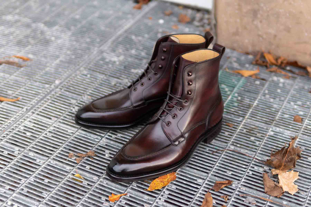 Carlos santos lace outlet up boots