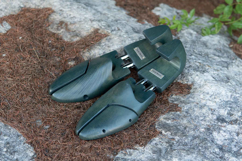 Carlos Santos Shoe Trees Green for The Noble Shoe 1