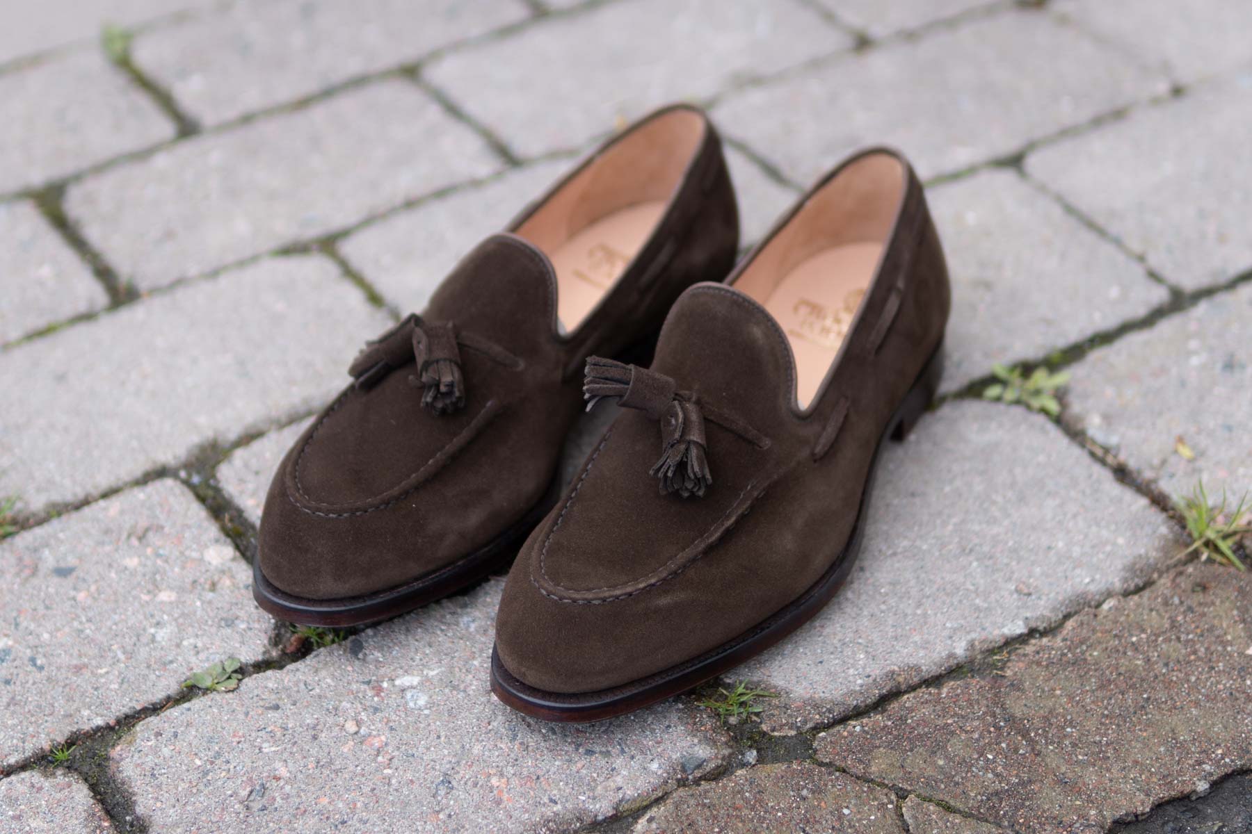 Crockett & Jones Cavendish in Dark Brown Suede for The Noble Shoe 6