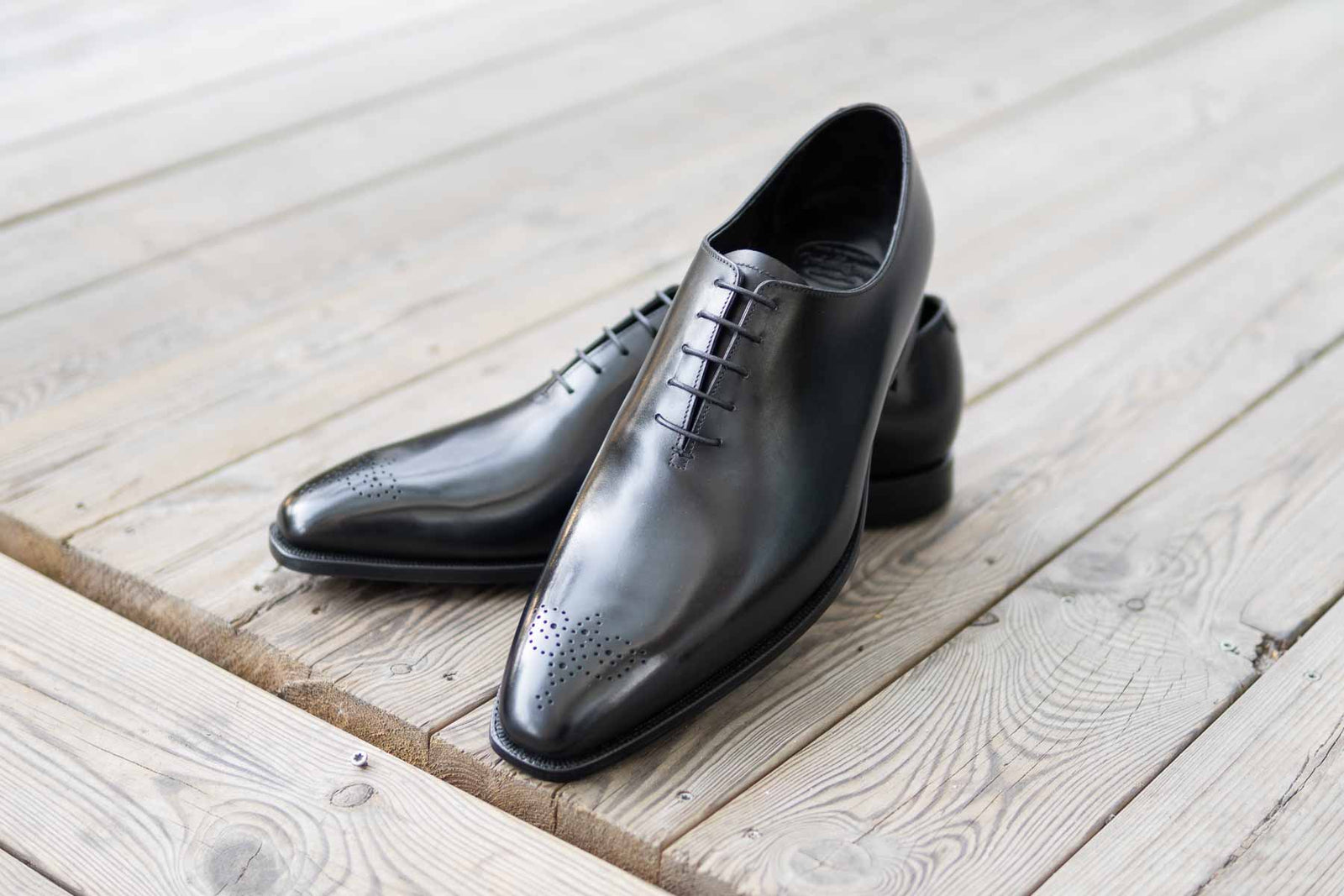 Crockett & Jones Weymouth 2 Handgrade Black Wholecut | The Noble Shoe