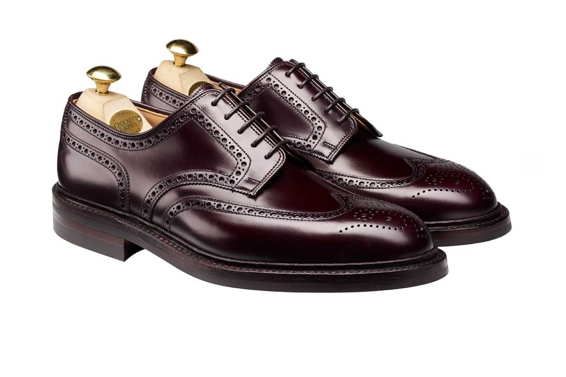 Crockett & Jones Pembroke Burgundy Cavalry Calf